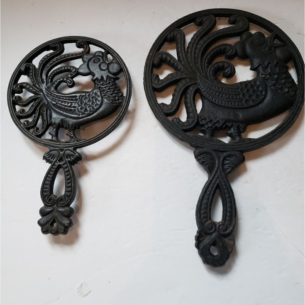 Rooster Trivets (2) - Picture 2 of 10
